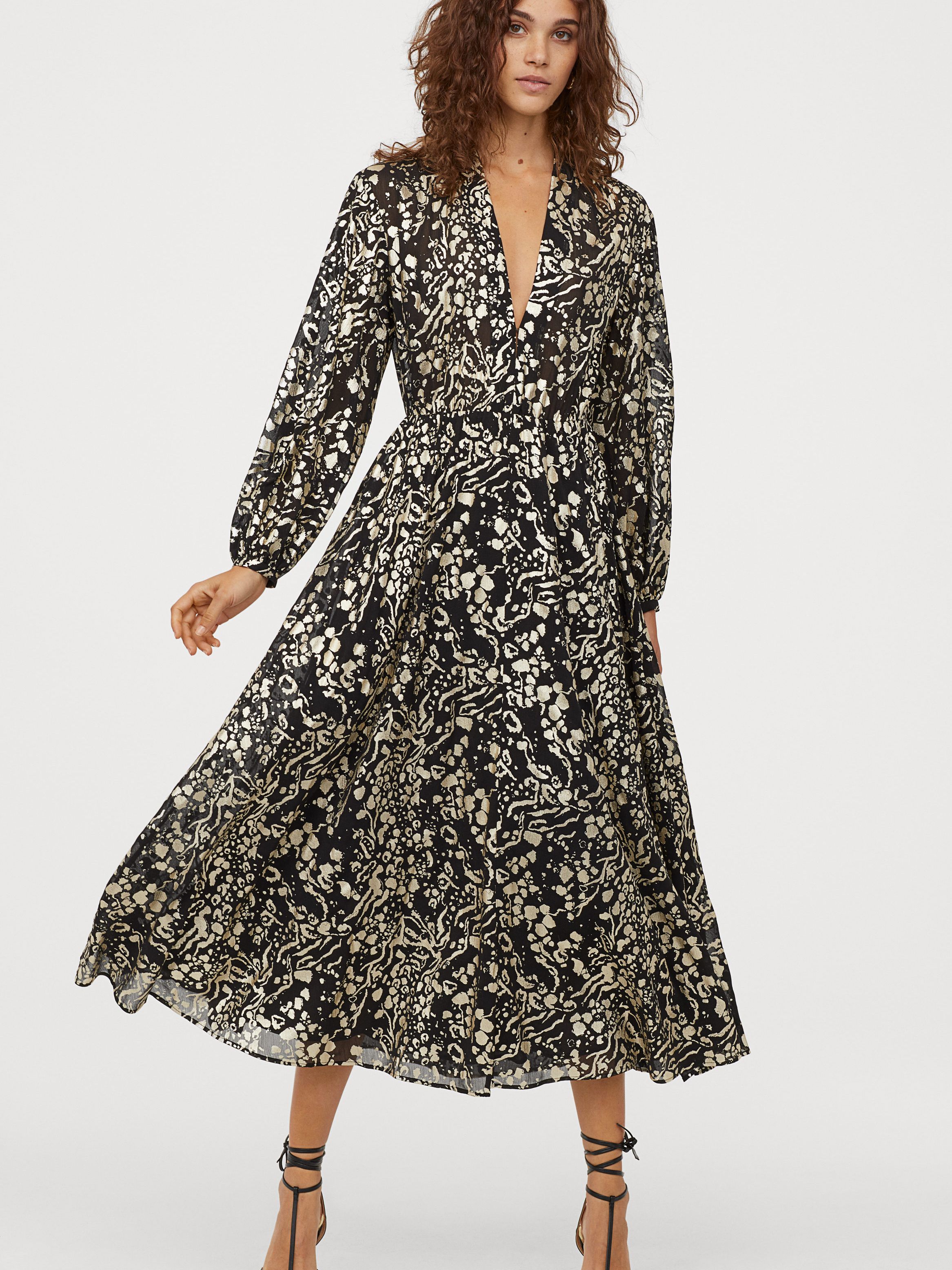 

Платье H&M 01-0830166-0 42 Черное (СА2000001581803)
