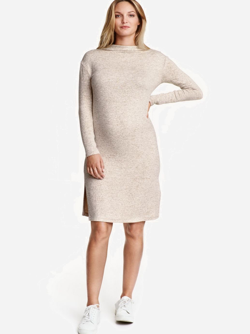 

Платье для беременных H&M 0430512-4 XL Бежевое (СА2000001659274)
