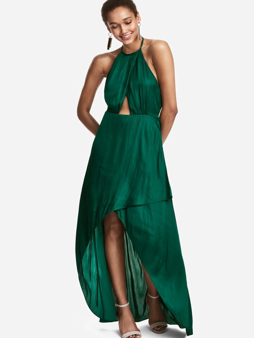 

Платье H&M 0490217-5  Зеленое (СА2000001615881, Платье H&M 0490217-5 34 Зеленое (СА2000001615881)