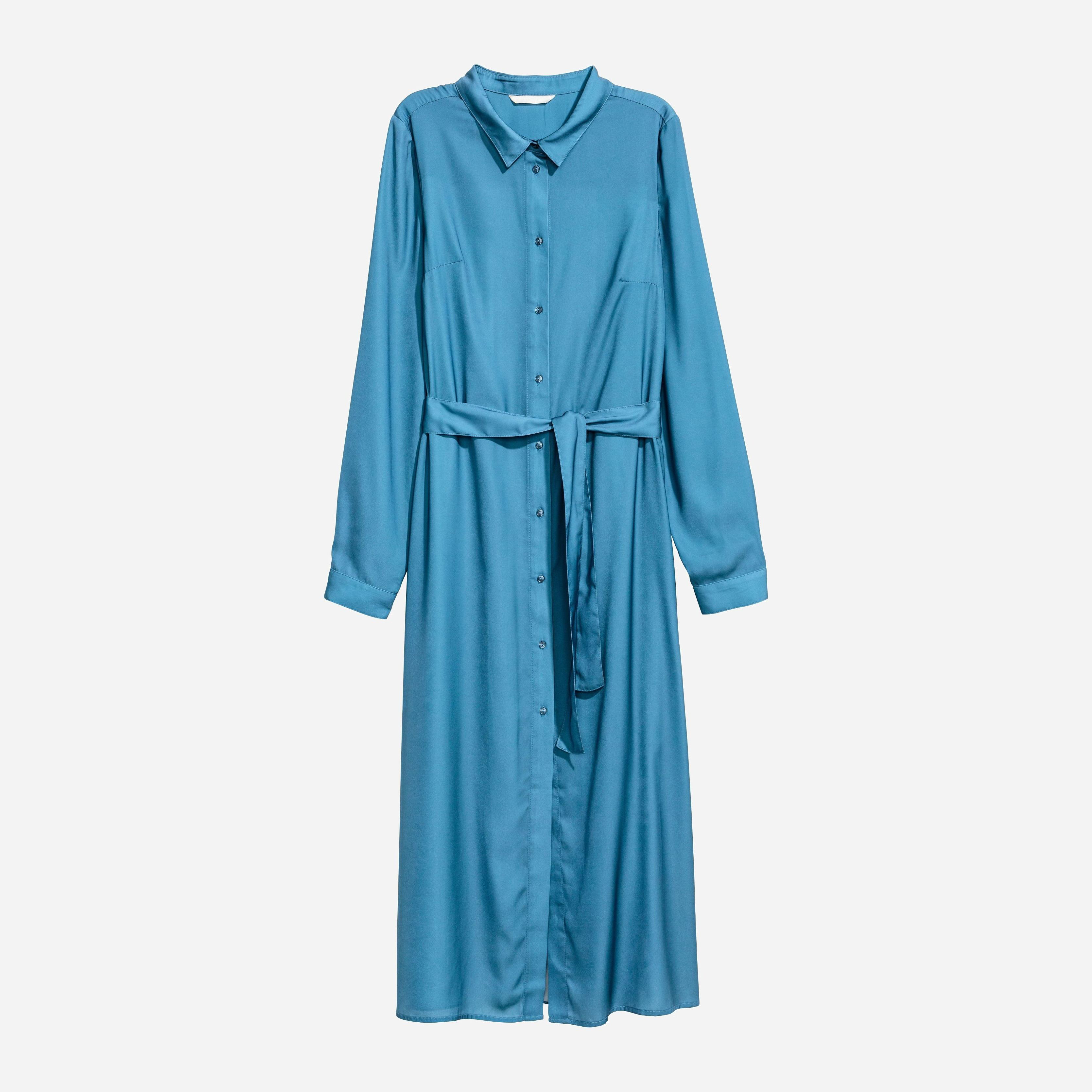 

Платье H&M 0496499-5  Голубое (СА2000001602256, Платье H&M 0496499-5 34 Голубое (СА2000001602256)