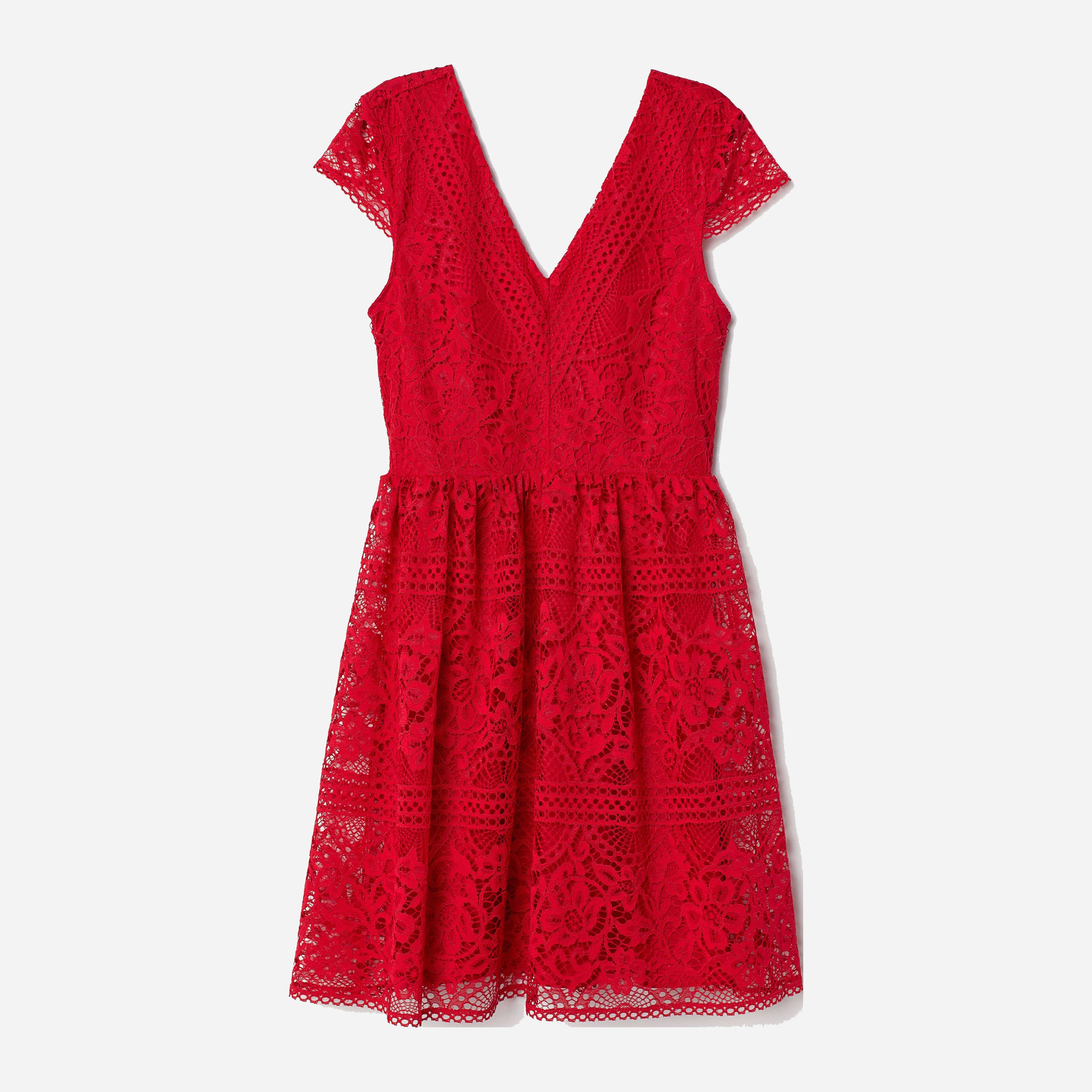 

Платье H&M 0698071-9  Красное (СА2000001595077, Платье H&M 0698071-9 44 Красное (СА2000001595077)