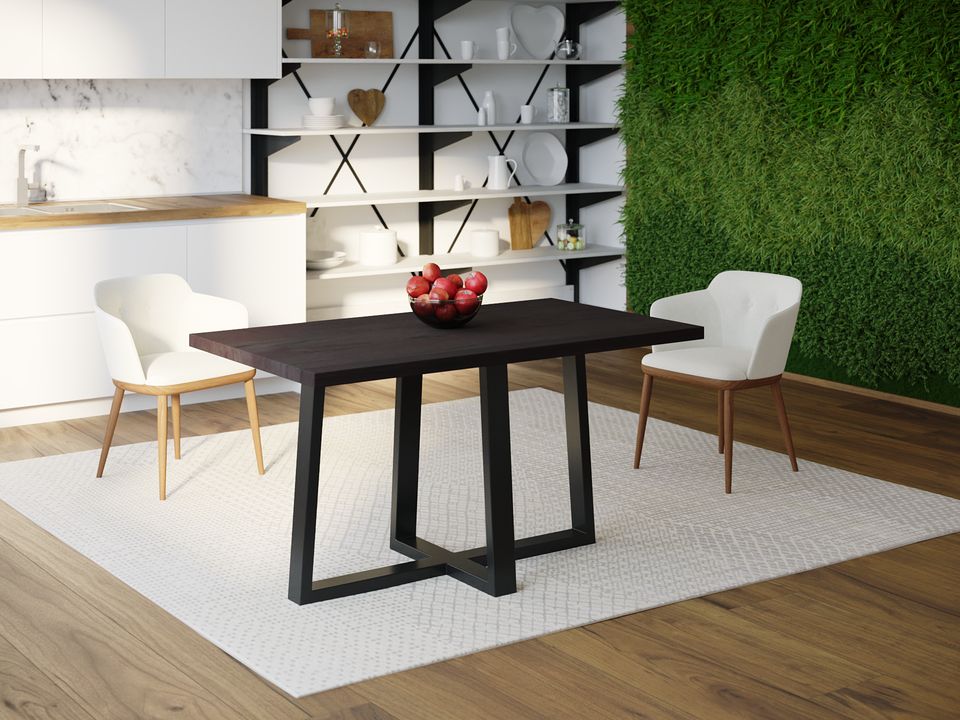 

Обеденный стол HYGGE HG167 Фредеріксверк 120 х 80 х 75 см ДСП Дуб Венге