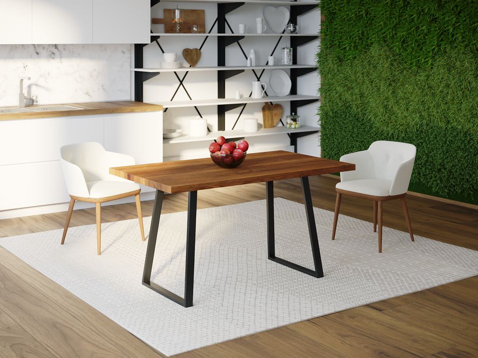 

Обеденный стол HYGGE HG123 Рьодовре 135 х 80 х 75 см ДСП Дуб Ореховый