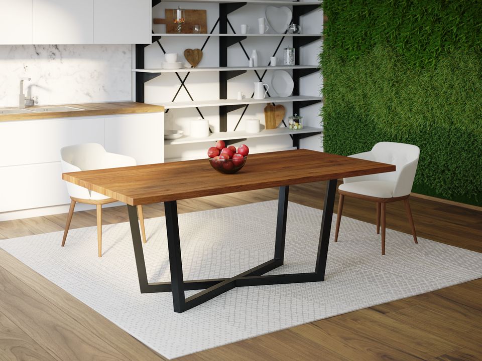 

Обеденный стол HYGGE HG146 Скандерборг 120 х 80 х 75 см ДСП Дуб Ореховый