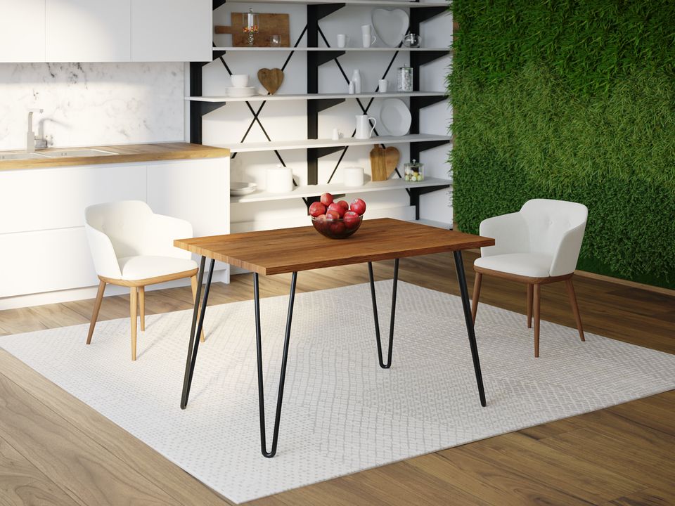 

Обеденный стол HYGGE HG156 Ікаст 120 х 80 х 75 см ДСП Дуб Ореховый