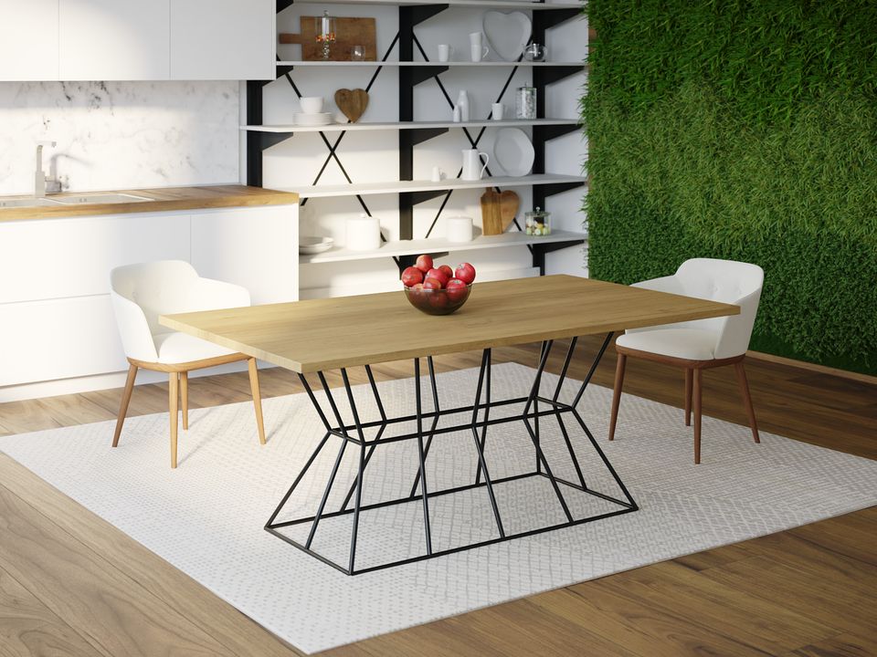 

Обеденный стол HYGGE HG155 Солред Странд 120 х 80 х 75 см ДСП Дуб Светлый