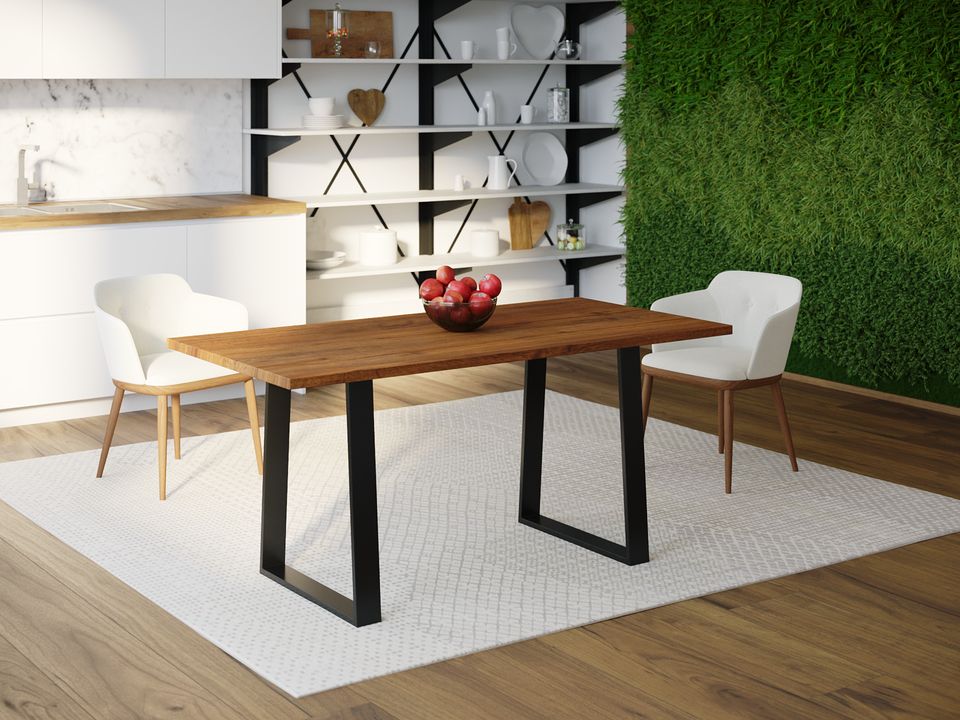 

Обеденный стол HYGGE HG173 Хаслев 120 х 80 х 75 см ДСП Дуб Ореховый