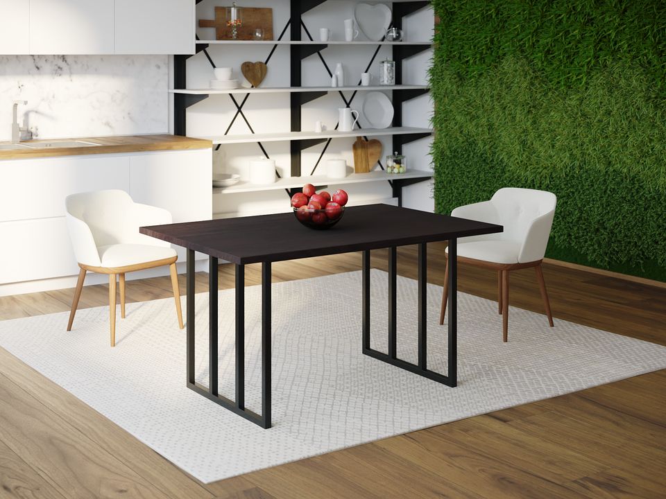 

Обеденный стол HYGGE HG170 Хобро 150 х 80 х 75 см ДСП Дуб Венге