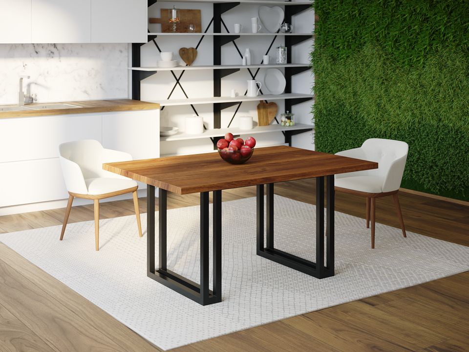

Обеденный стол HYGGE HG148 Нюборг 120 х 80 х 75 см ДСП Дуб Ореховый
