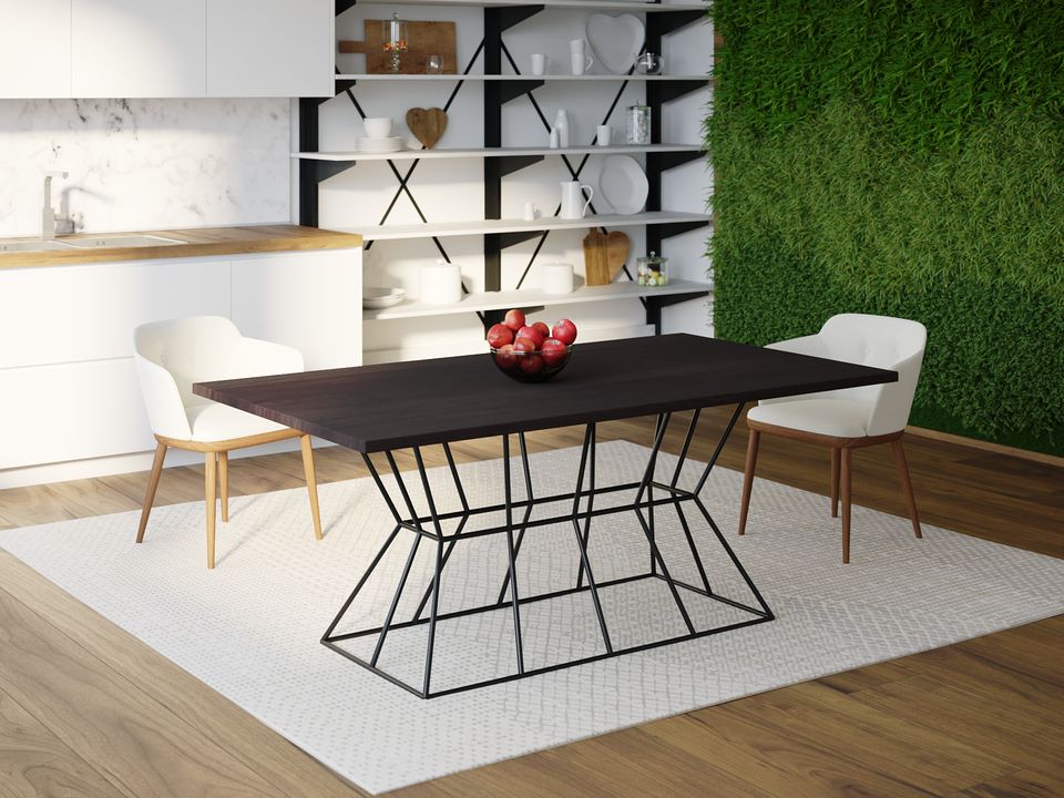 

Обеденный стол HYGGE HG155 Солред Странд 120 х 80 х 75 см ДСП Дуб Венге