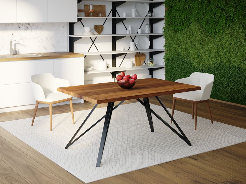 

Обеденный стол HYGGE HG139 Ньорресундбі 150 х 80 х 75 см ДСП Дуб Ореховый