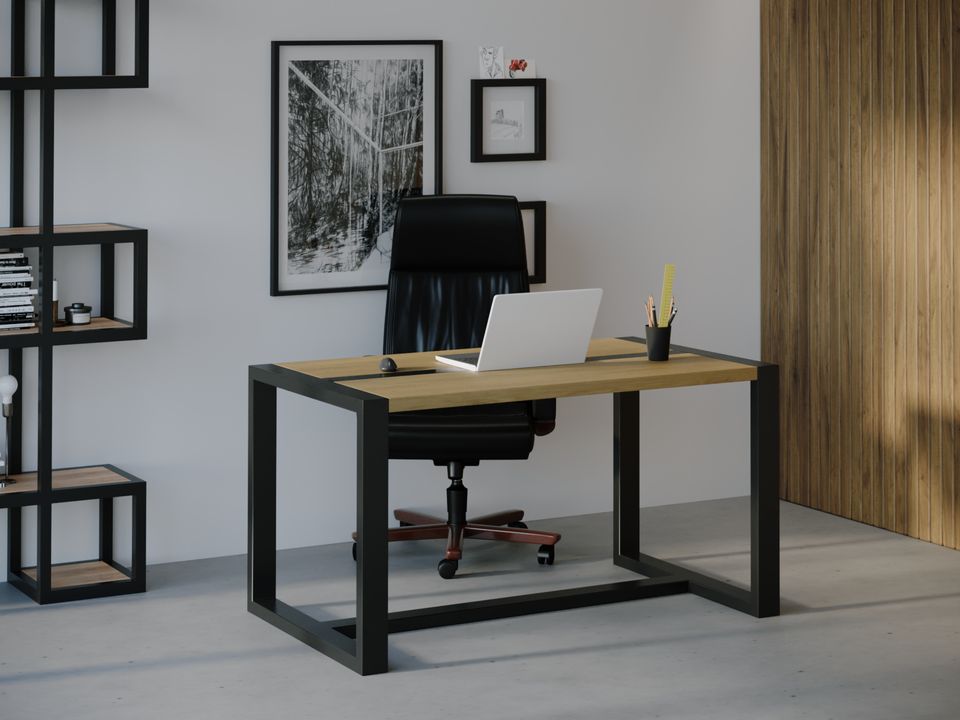 

Компьютерный стол HYGGE HG107 Гладсаксе 150 х 80 х 75 см ДСП Дуб Венге (HG10715875weOPar)