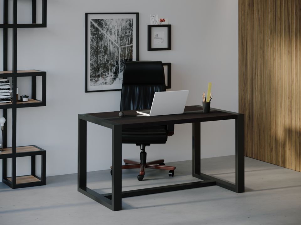

Компьютерный стол HYGGE HG107 Гладсаксе 120 х 80 х 75 см ДСП Дуб Венге