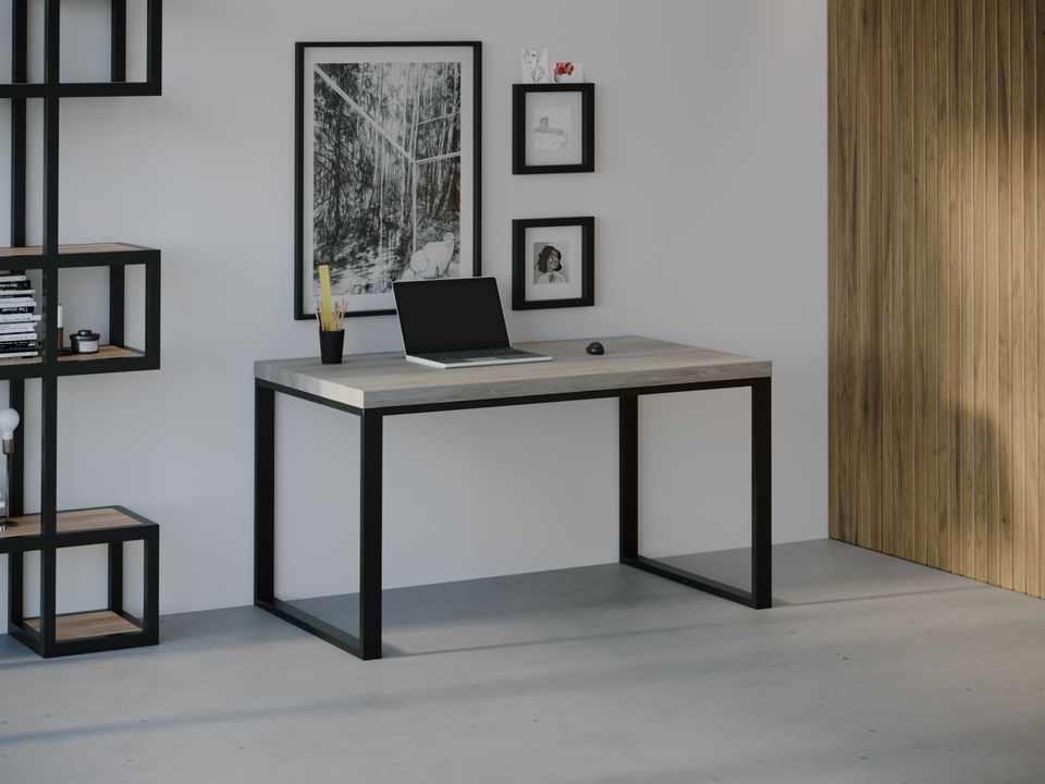 

Компьютерный стол HYGGE HG100 Копенгаген 120 х 80 х 75 см ДСП Дуб Серый