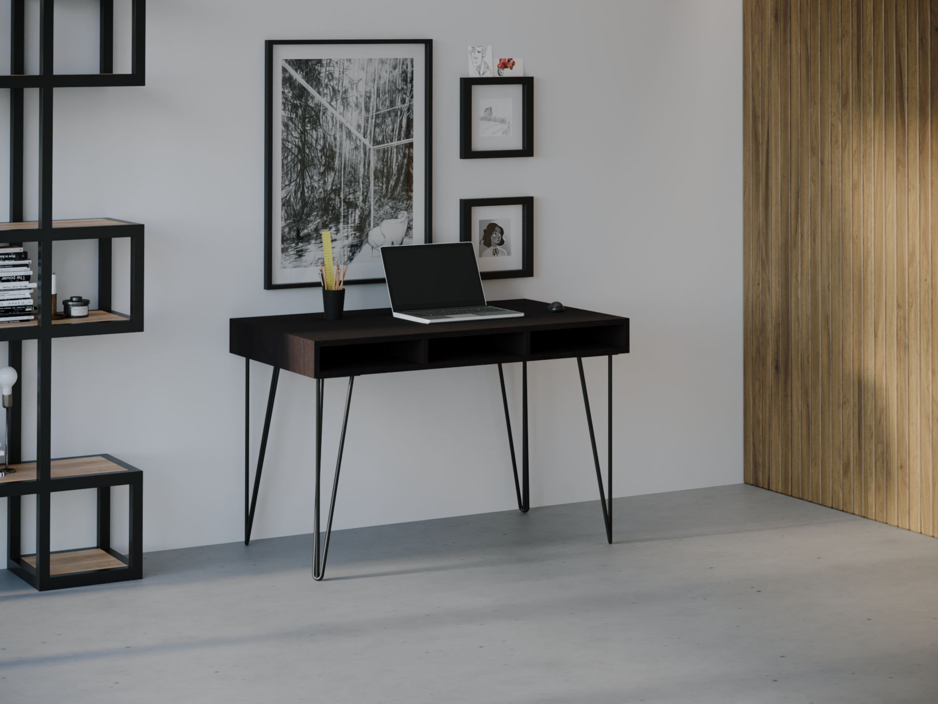 

Компьютерный стол HYGGE HG028 Квитфьель 135 х 80 х 75 см ДСП Дуб Белый (HG02813775whOPar)