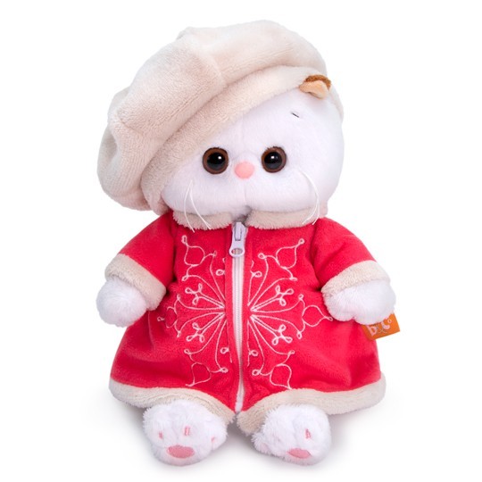 

Мягкая игрушка кошечка Ли-Ли бэби в костюме со снежинкой