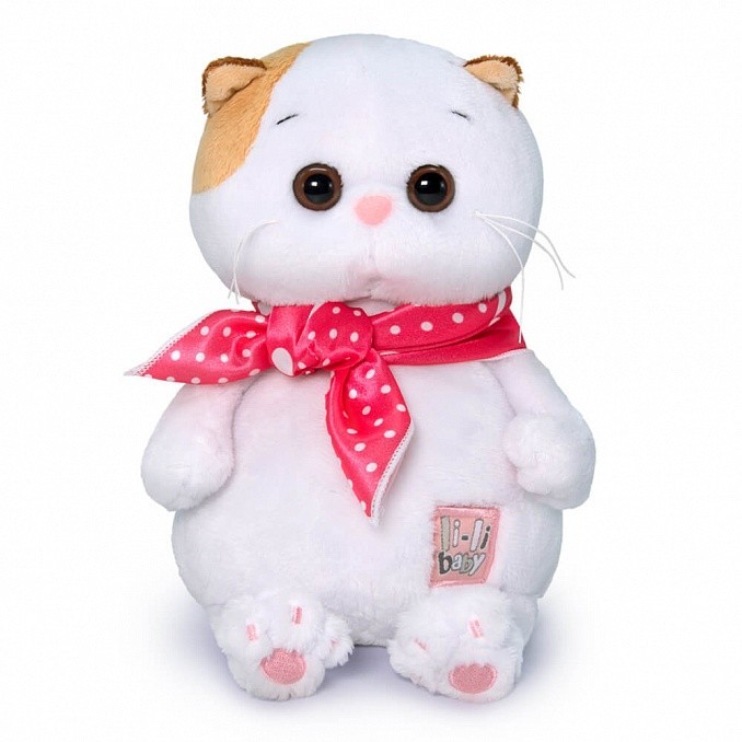 

Мягкая игрушка кошечка Ли-Ли бэби с косынкой