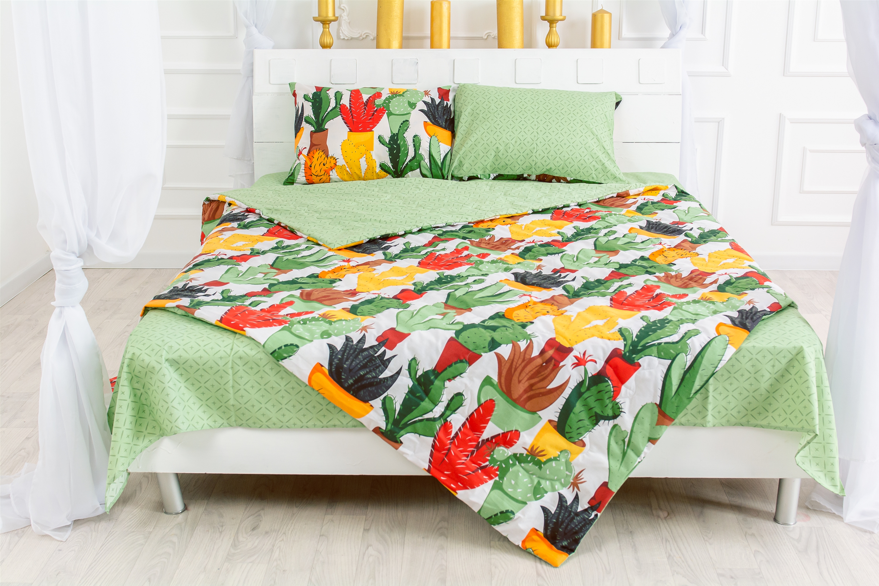 

Летний постельный комплект MirSon №2433 Thinsulate 17-0002 Cecilio Одеяло + 2 подушки 40x60 + 2 наволочки + простынь