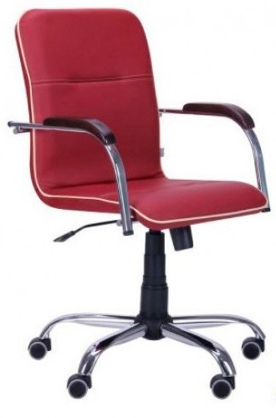 

Офисное Кресло Руководителя Samba Fly 2210 Хром М1 Tilt Красное