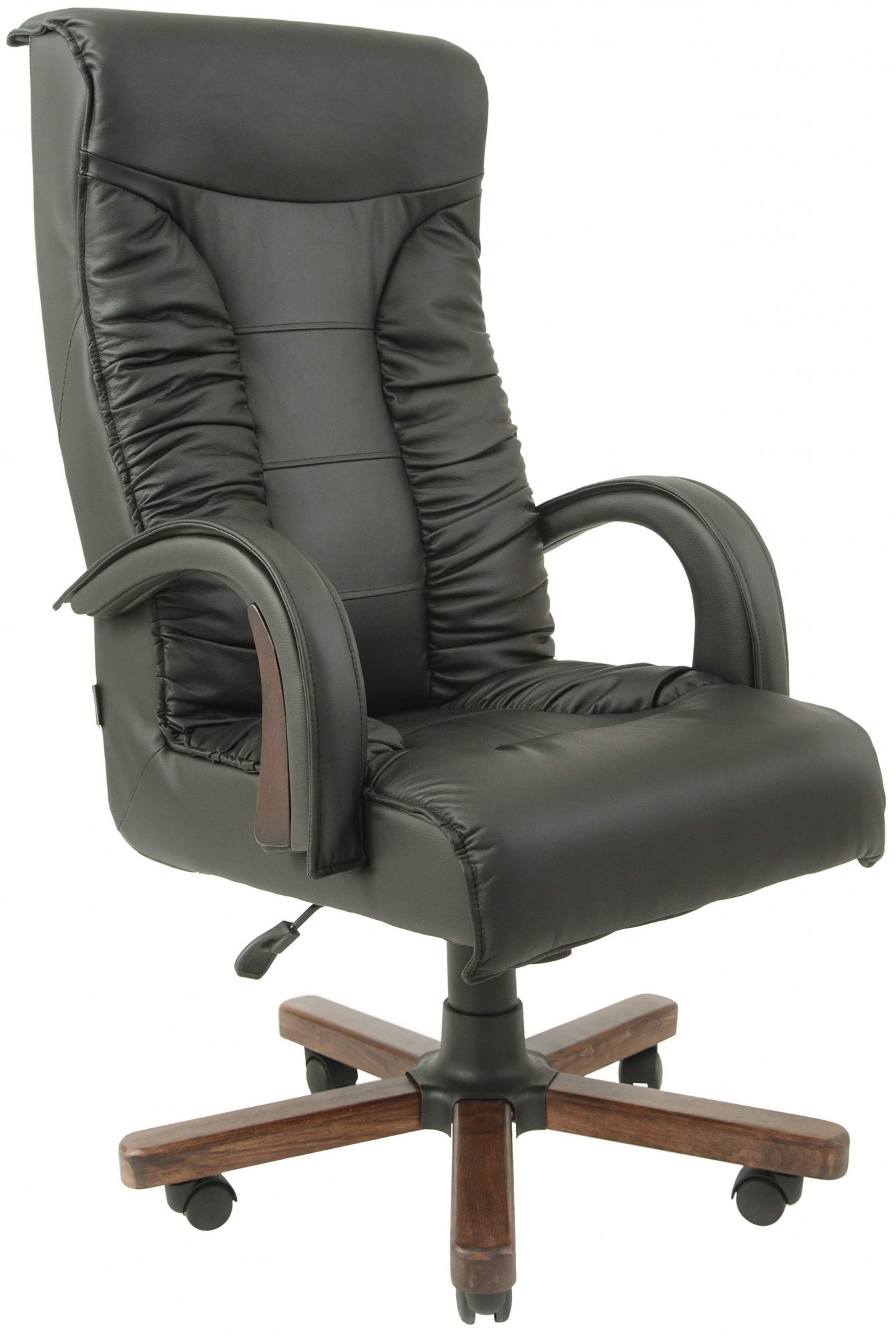 

Офисное Кресло Руководителя Onyx Fly 2230 Wood М1 Tilt Черное