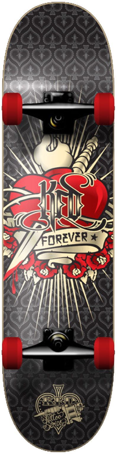 

Скейт Комплит KFD TATTOO HEART YOUNG GUNS Multi 7.9 FA20