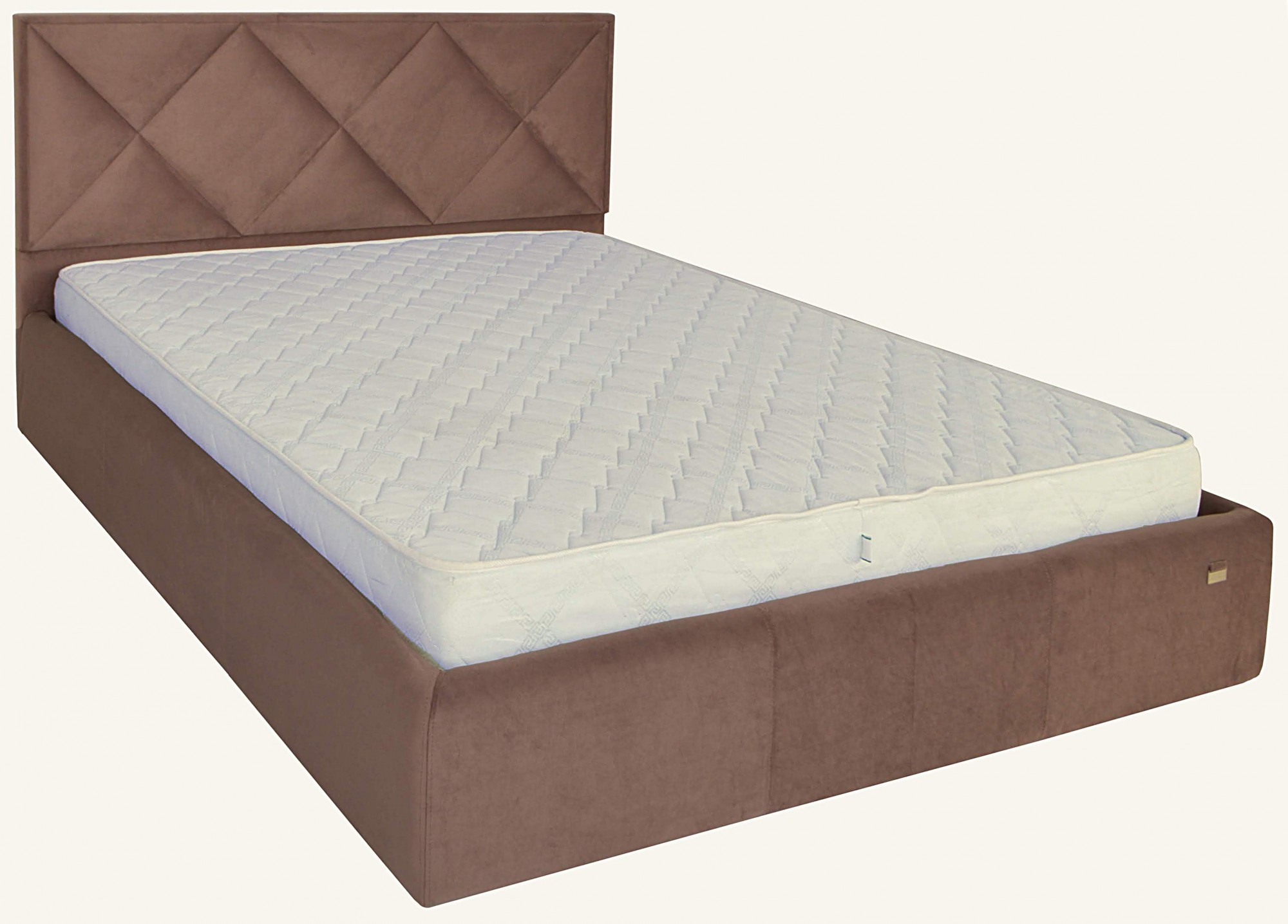 

Кровать Двуспальная Leeds Standart 180 х 200 см Коричневая