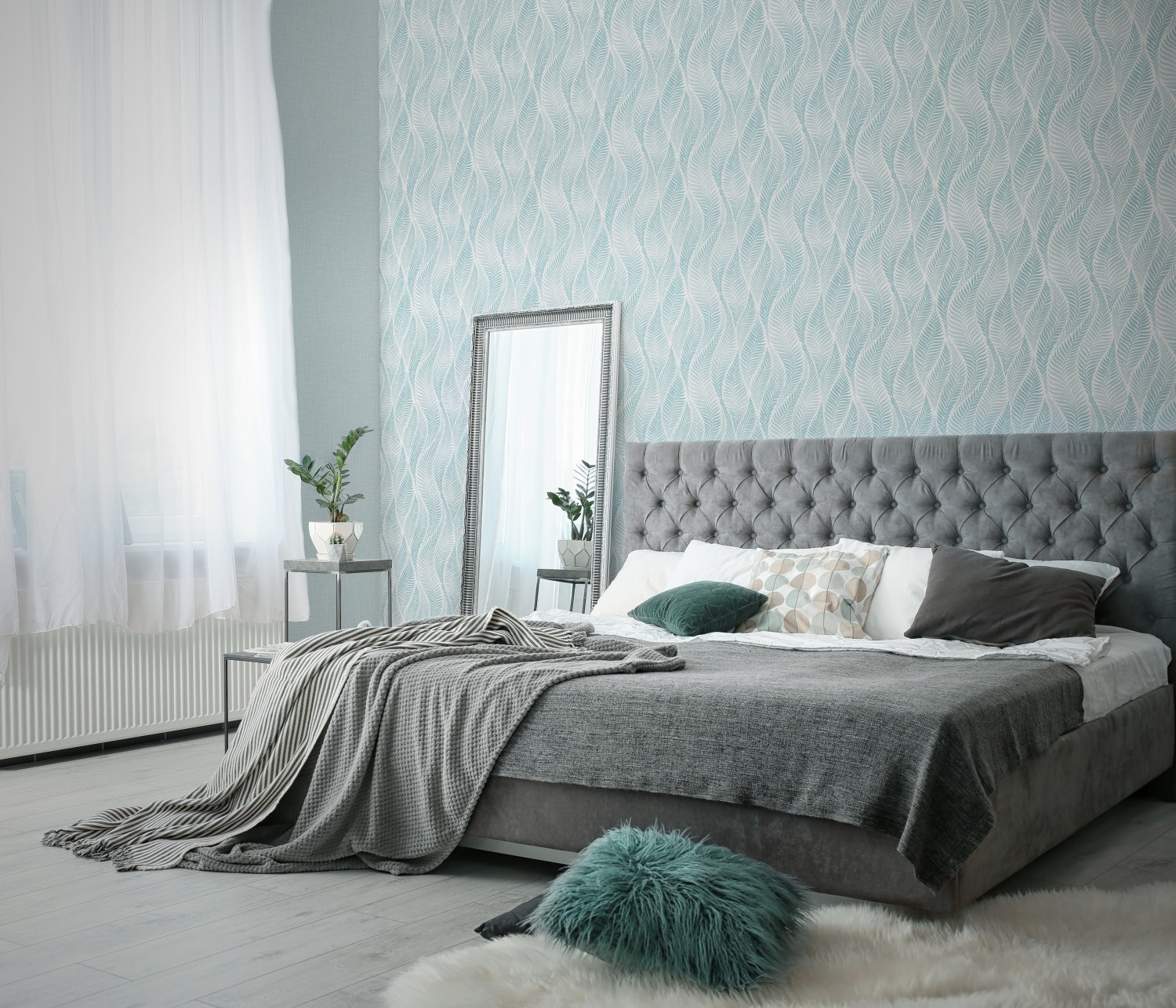

Кровать Двуспальная Cambridge Standart 160 х 190 см Fibril 07 Серая