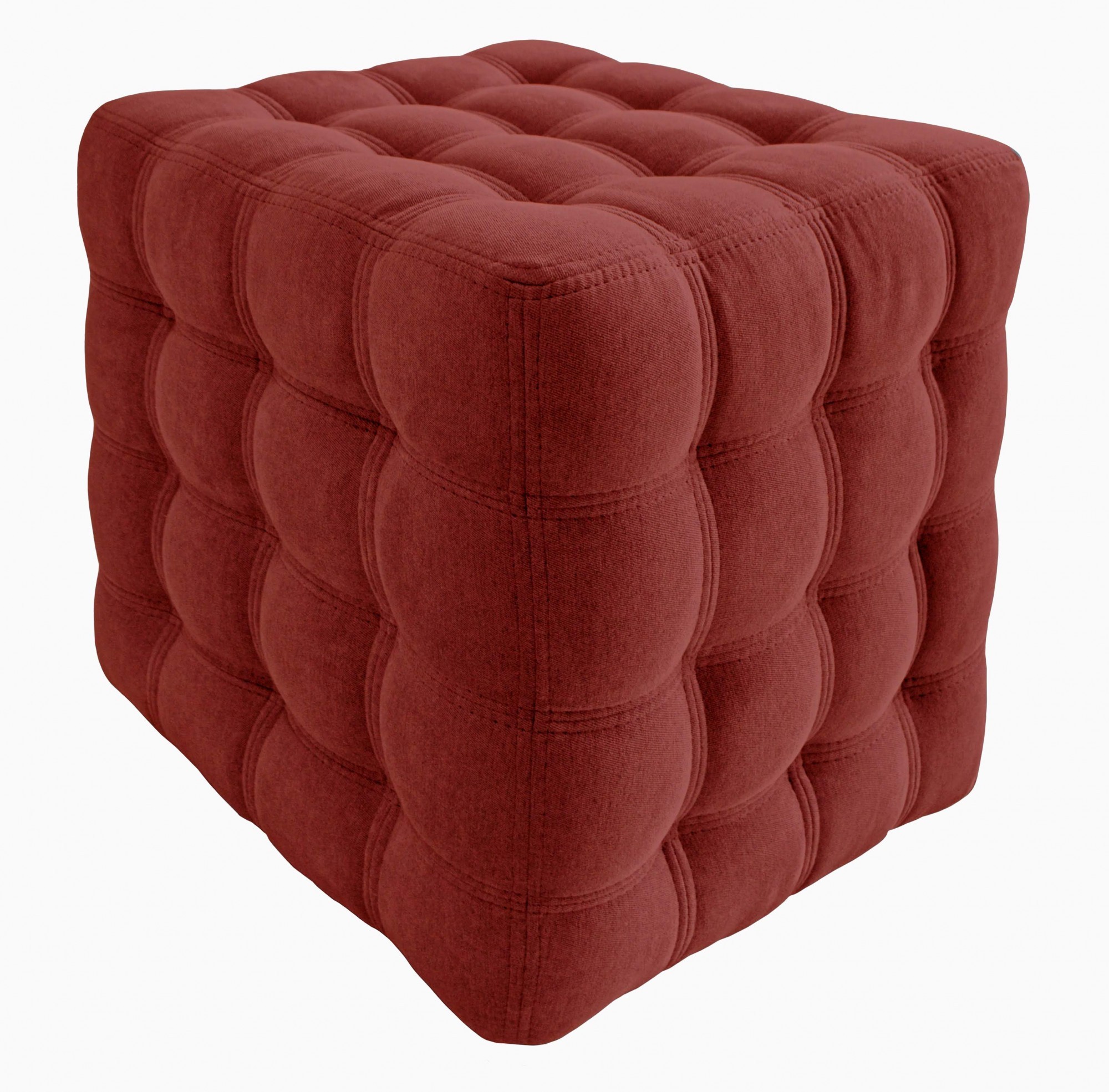 

Пуфик Матильда Richman 40 x 40 x 45Н Fibril 22 Красный