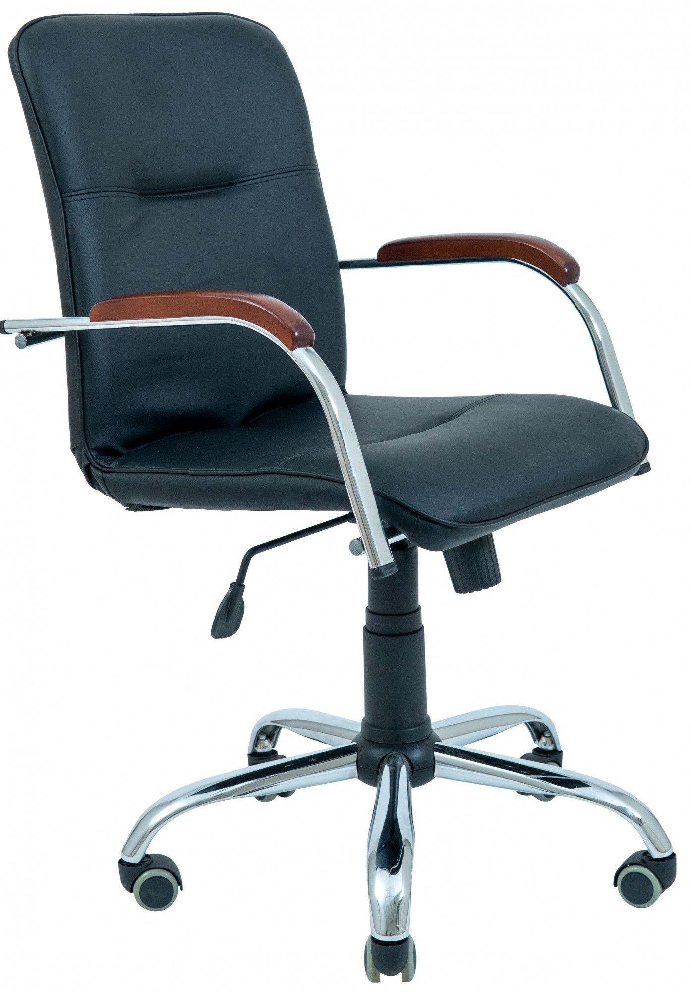 

Офисное Кресло Руководителя Samba Fly 2230 Хром М2 AnyFix Черное