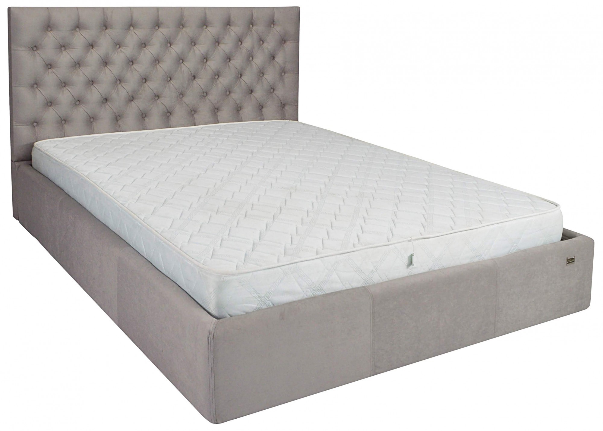 

Кровать Cambridge Standard 140 х 190 см Amore 31 Серая
