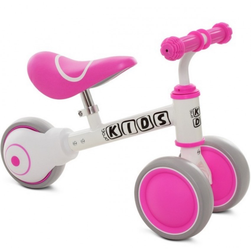 

Беговел Profi Kids M 5461-5 бело-розовый