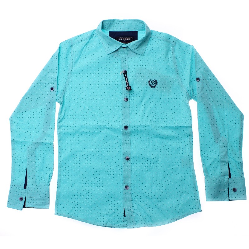 

Рубашка для мальчика BREEZE G-358 152 см мятный (605519)