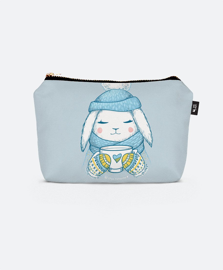 

Косметичка Lamasoul з принтом "Winter Bunny"