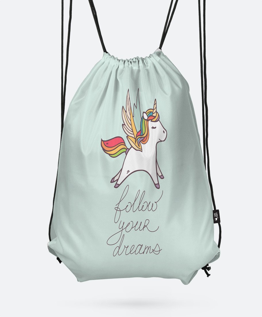 

Рюкзак Lamasoul з принтом "Follow your dreams!"
