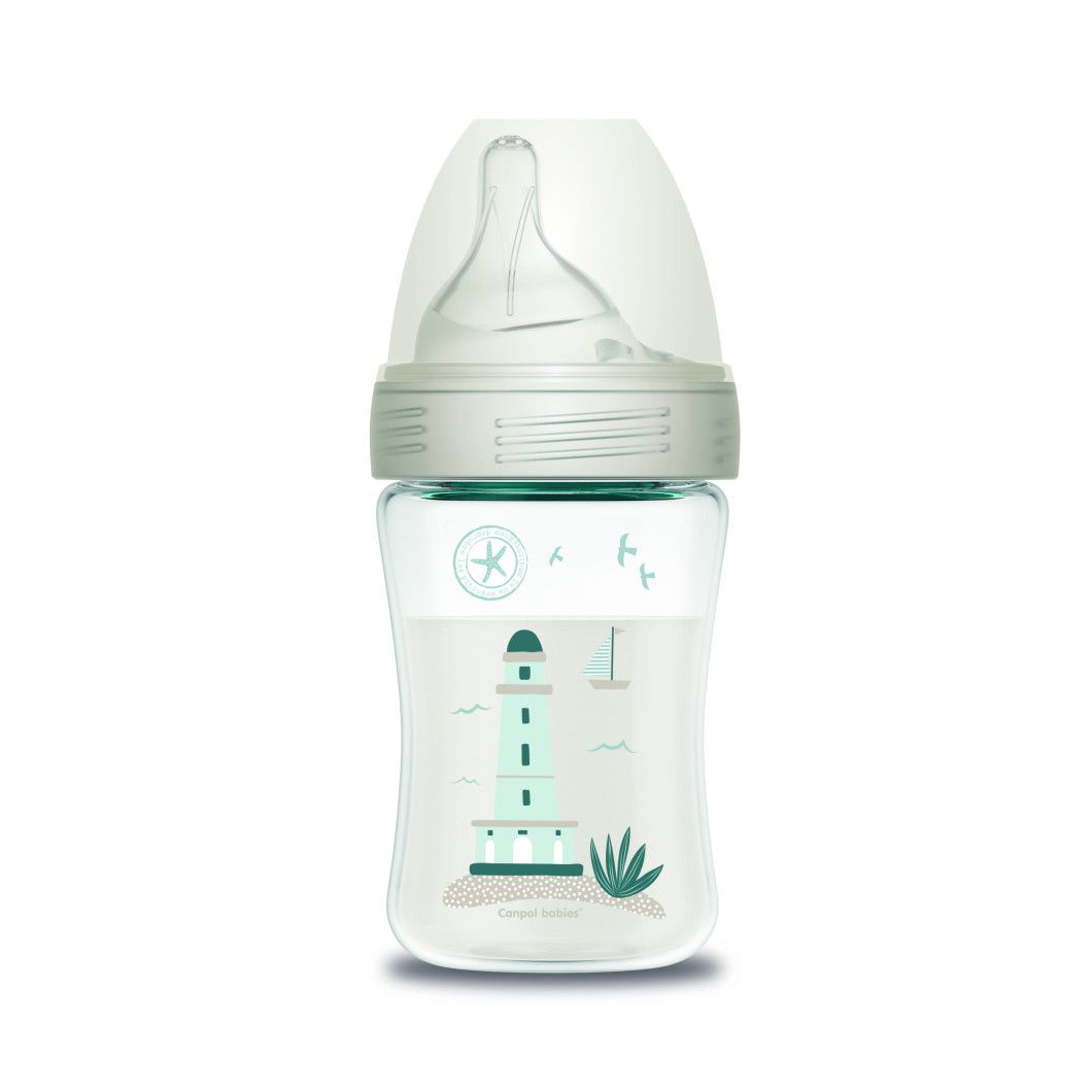 

Бутылочка для кормления антиколиковая Canpol Babies Haberman 260 мл бежевая (1/098_bei)