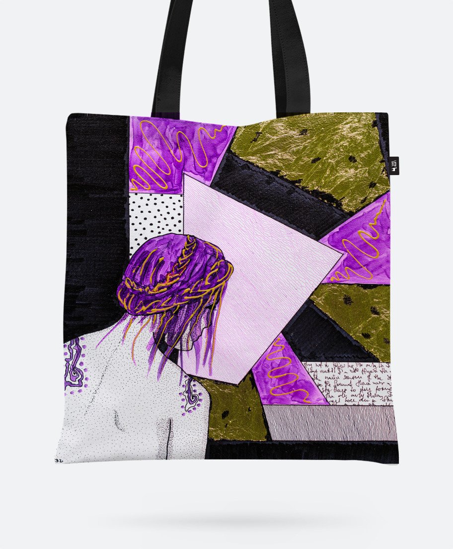 

Авоська Lamasoul з принтом "Мать царя Гвидона"