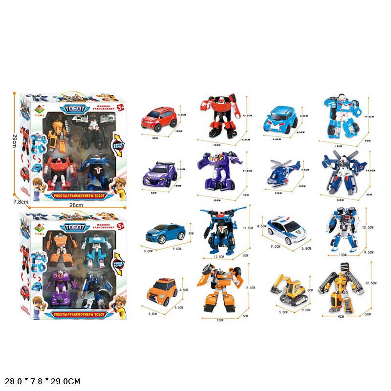 

Трансформеры набор 4 шт 2 вида 339-9 A-Toys (339-9)