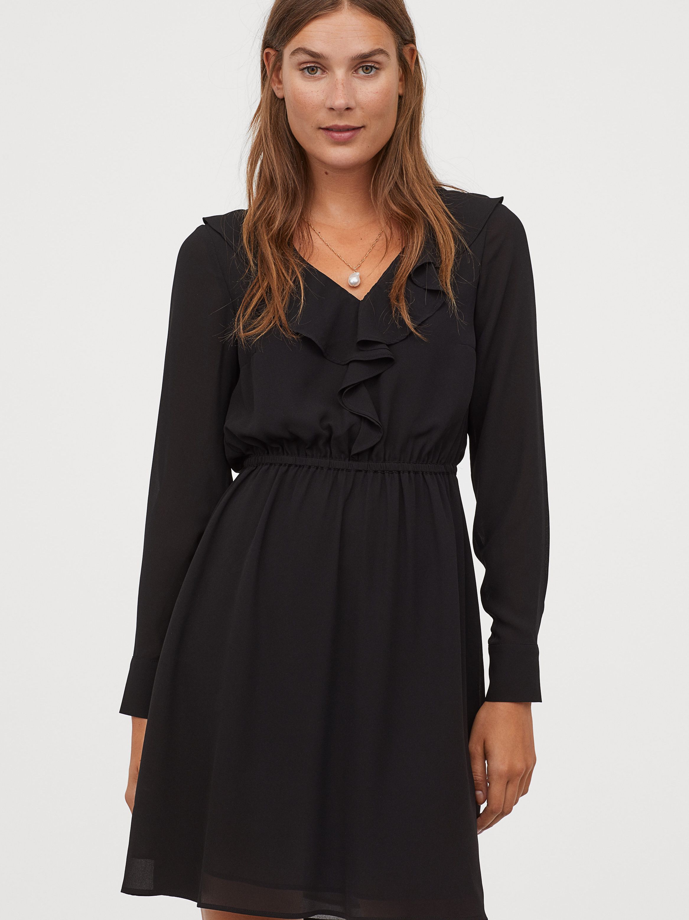 

Платье H&M 0807922-0  Черное (СА2000001686119, Платье H&M 0807922-0 34 Черное (СА2000001686119)