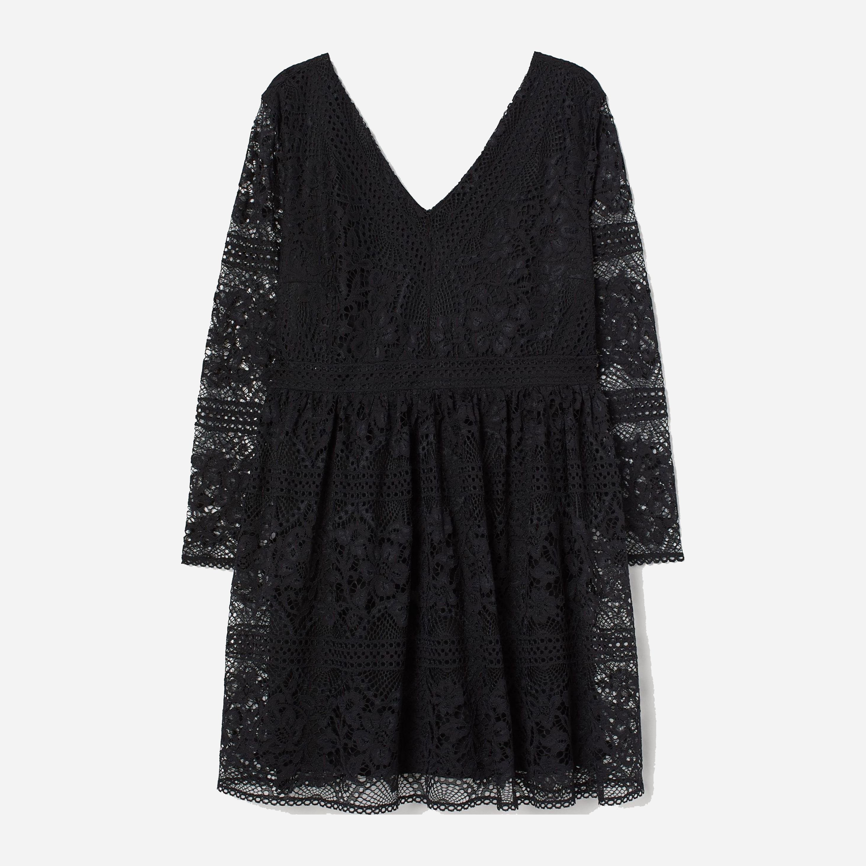 

Платье H&M 0820570-0  Черное (СА2000001566572, Платье H&M 0820570-0 3XL Черное (СА2000001566572)