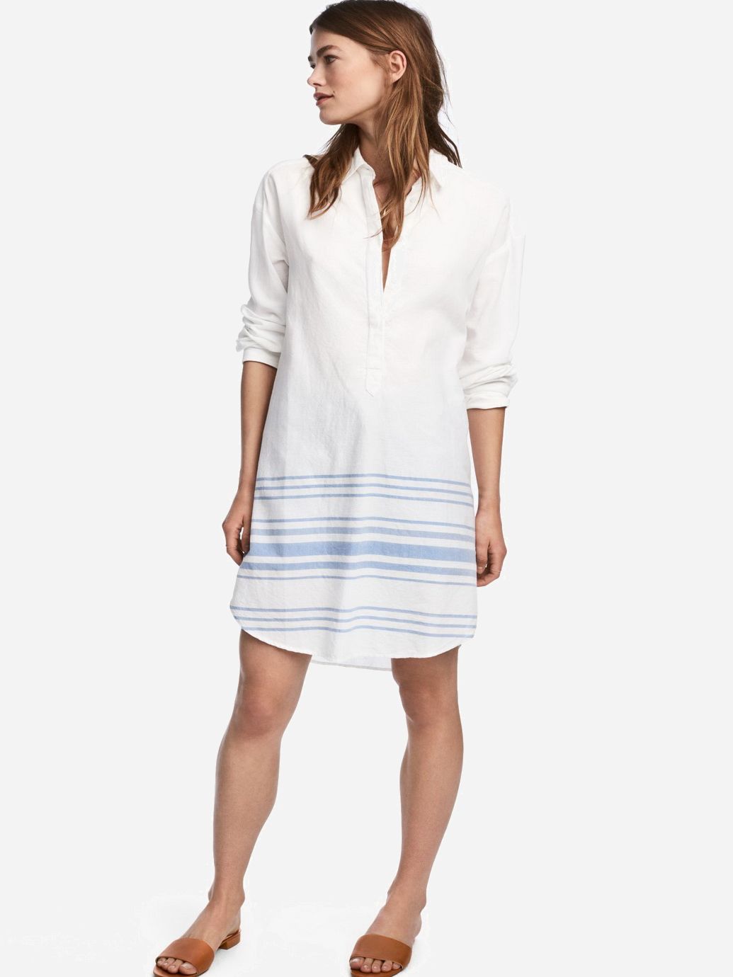 

Платье H&M 0506261-6  Белое (СА2000001630518, Платье H&M 0506261-6 46 Белое (СА2000001630518)