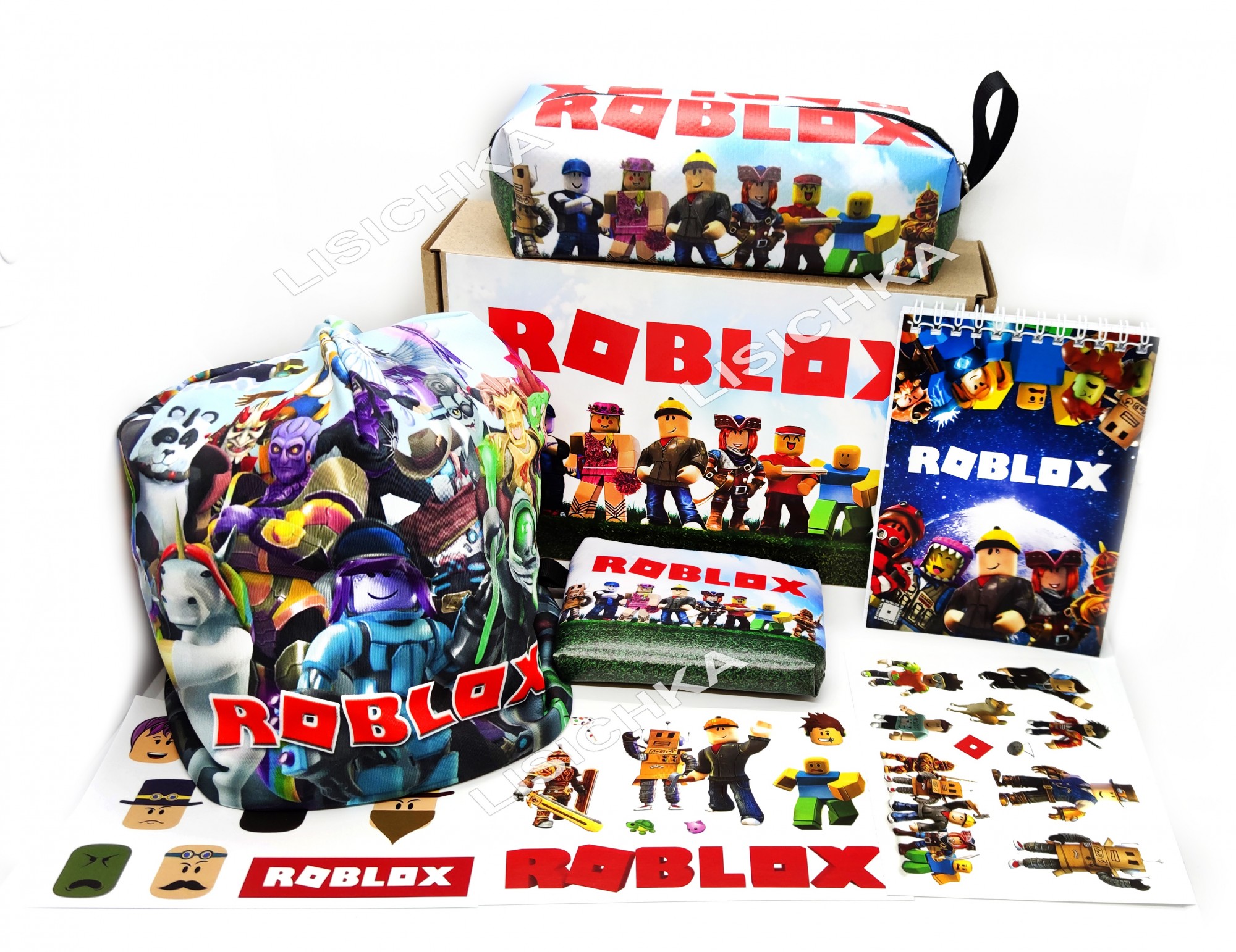 

Большой подарочный Бокс Roblox отличный подарок всем фанатам игры Роблокс