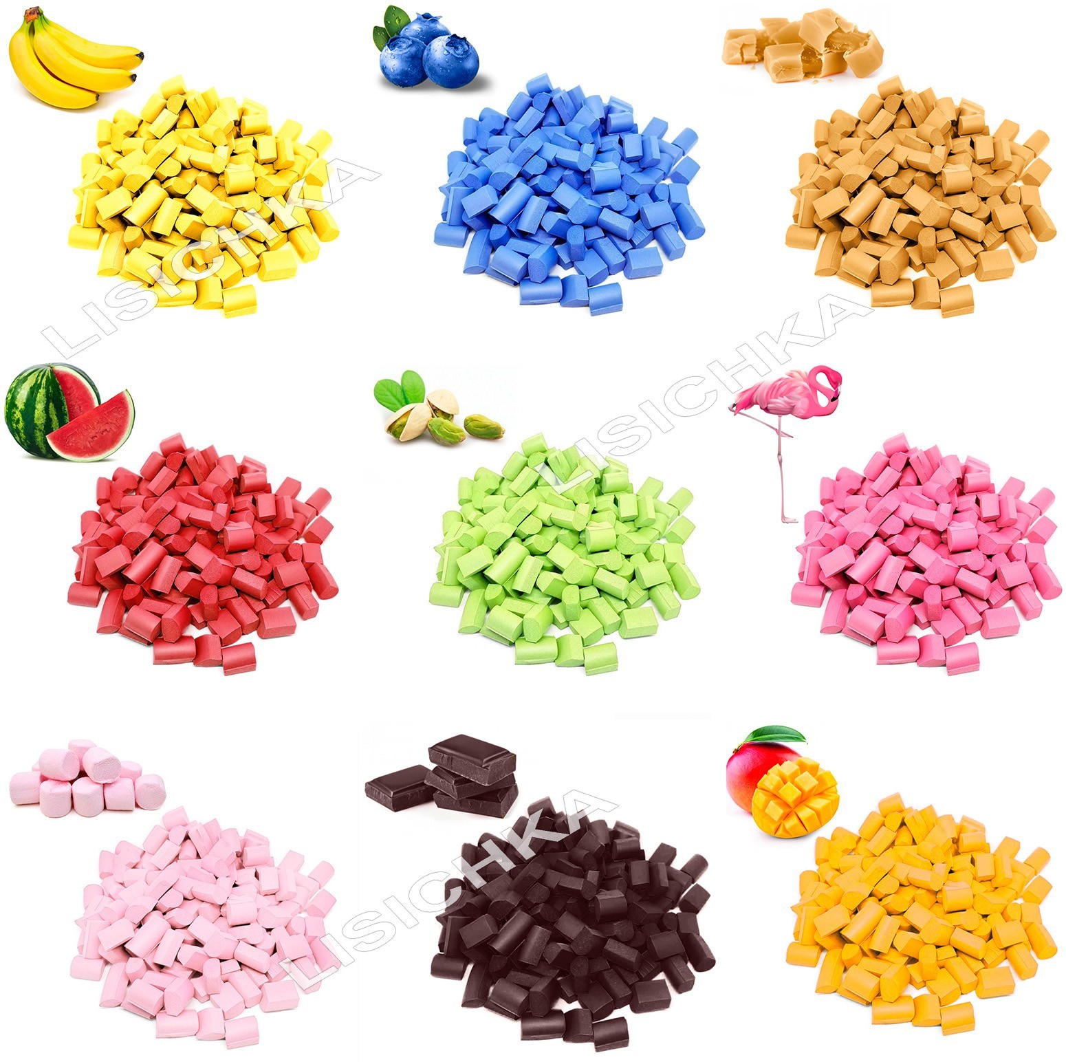 

Набор добавок для слаймов Slime Box - фоам чанкс - 180 шт.