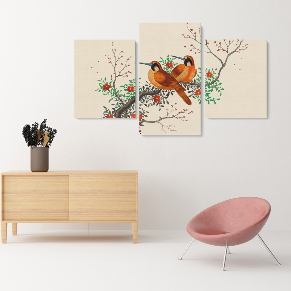

Модульная картина из трех частей Spring 96x60 см