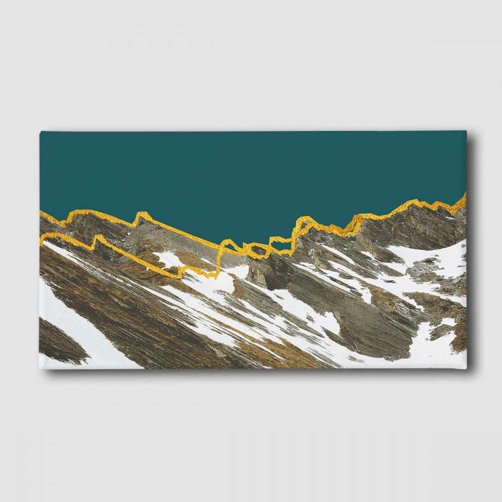 

Картина Горы 40x80 см