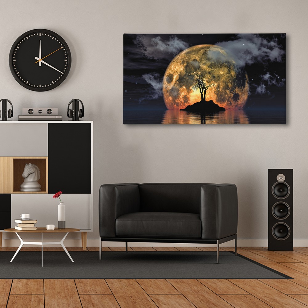

Картина Дерево при луне 40x80 см