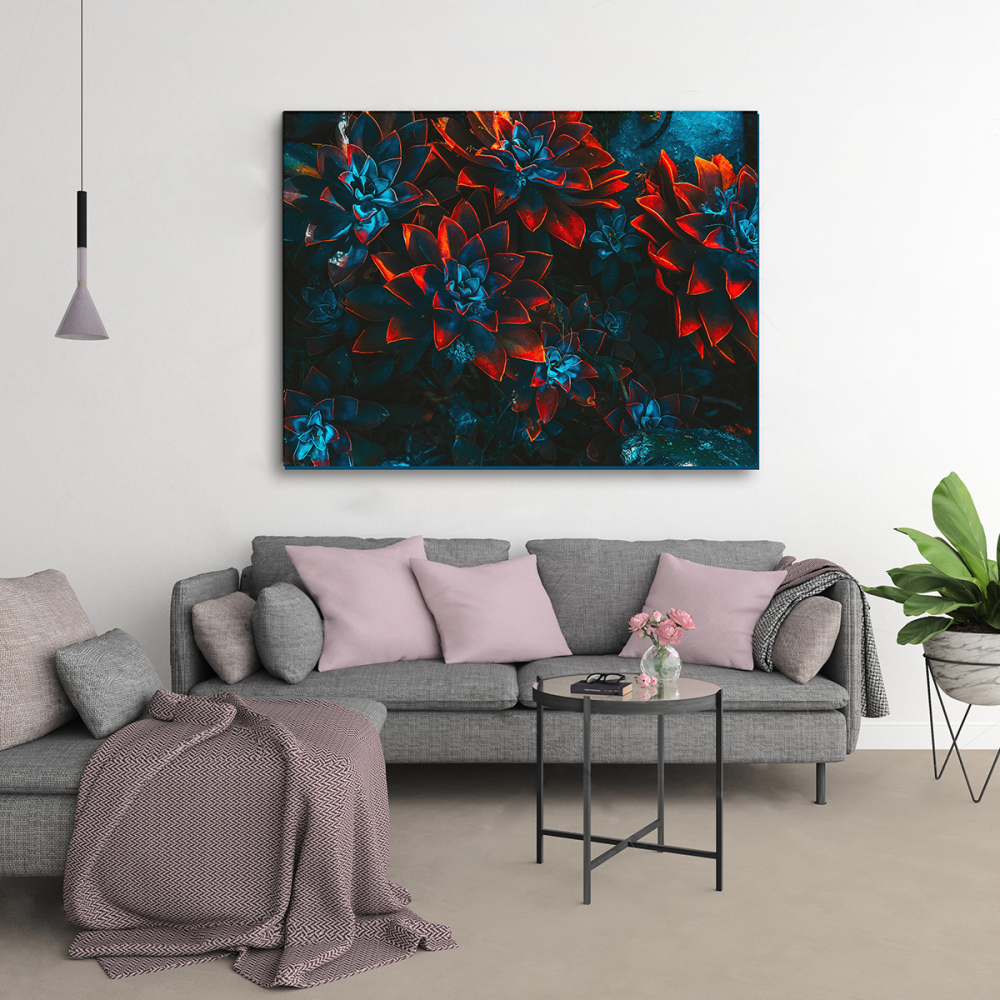 

Картина Цветы 40x80 см