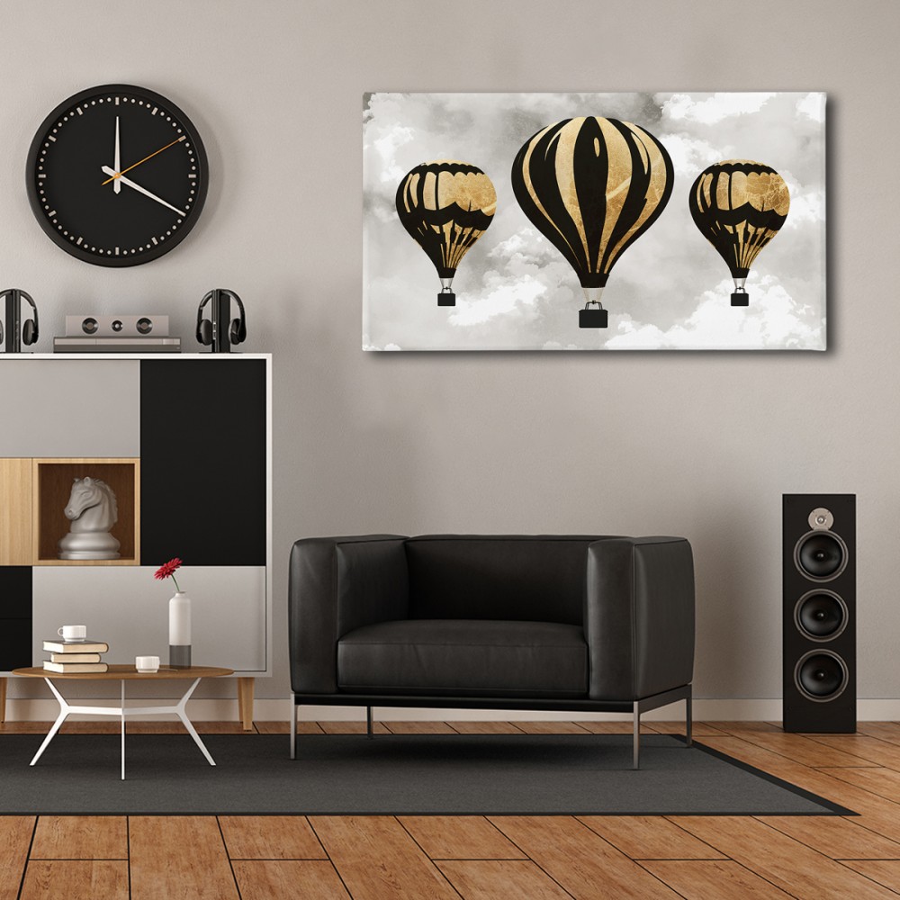 

Картина Воздушные шары 40x80 см