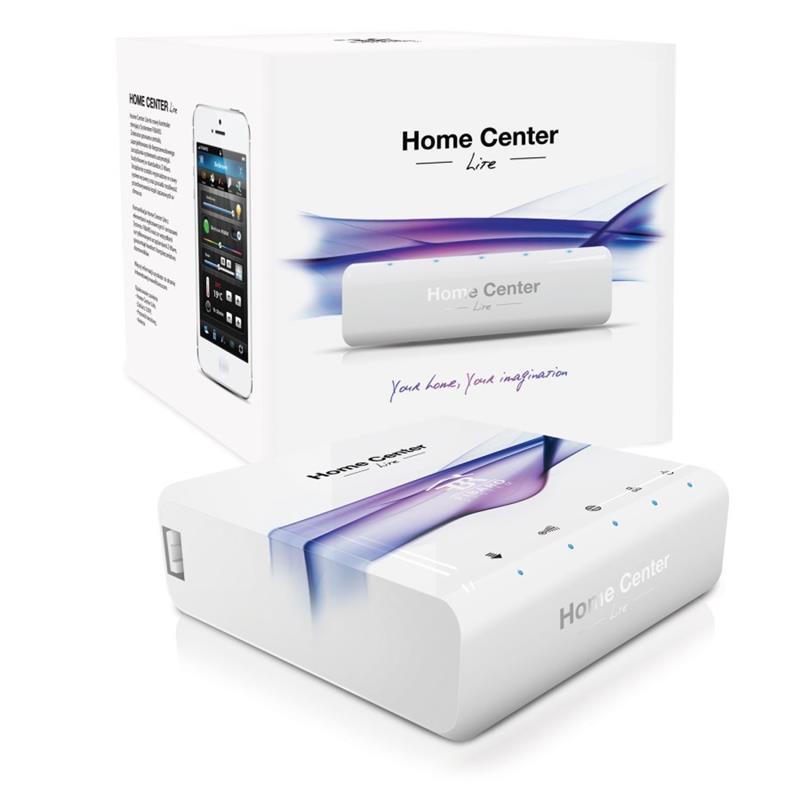 

Контроллер умного дома Fibaro Home Center Lite, Z-Wave, ARM A8 720MHz, 128Mb RAM, 128Mb HDD, RJ45