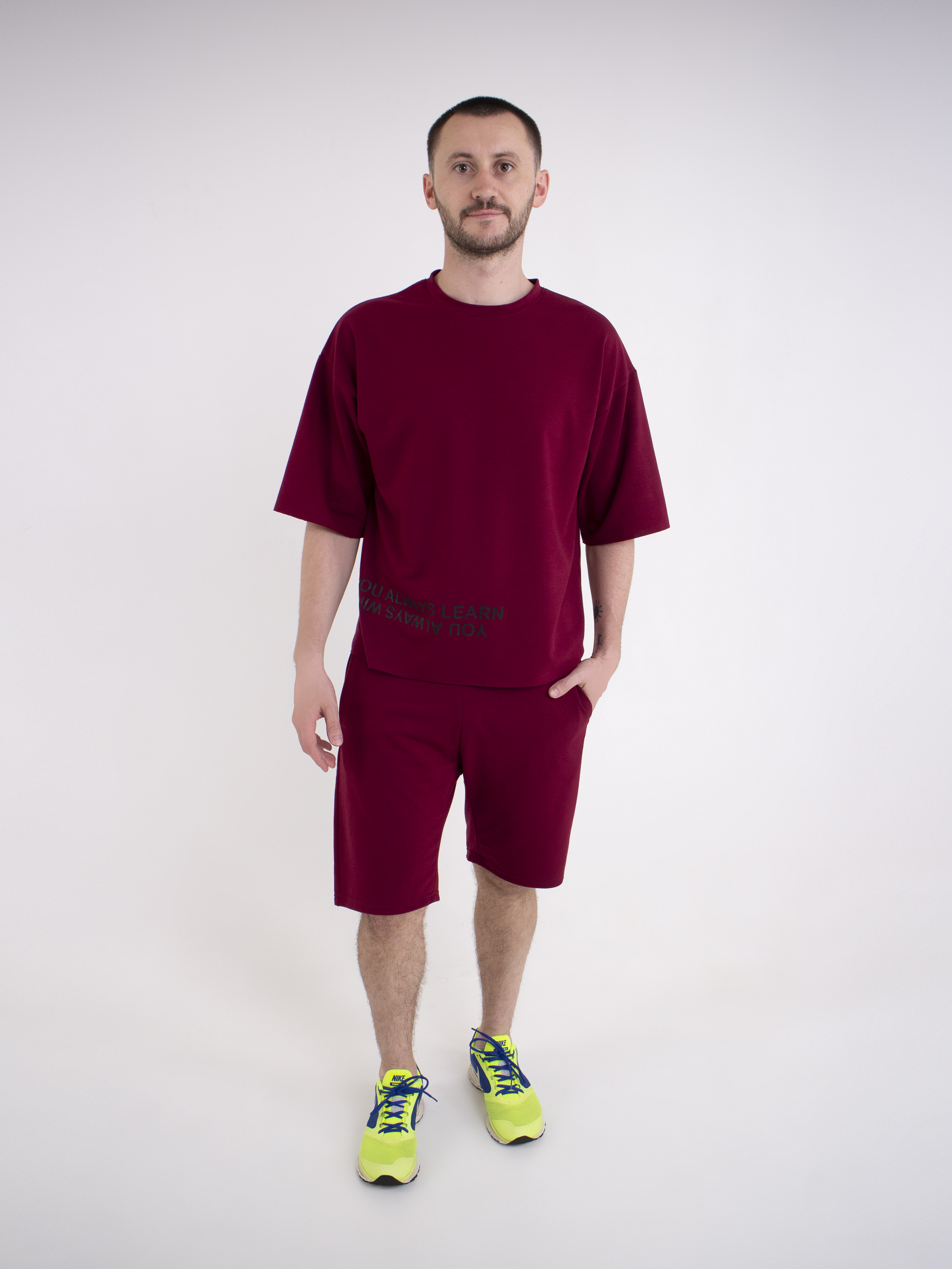 

Спортивный костюм Olis-Style Один 5072 46 Бордовый