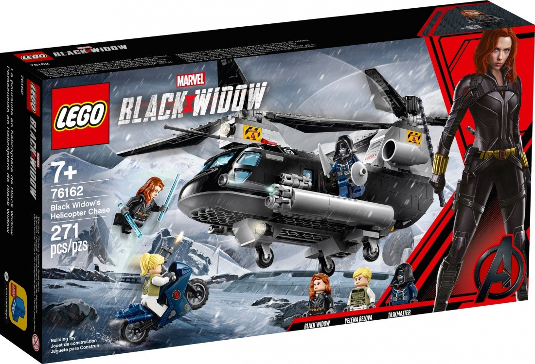 

Lego Super Heroes Погоня на вертолёте Чёрной вдовы 76162